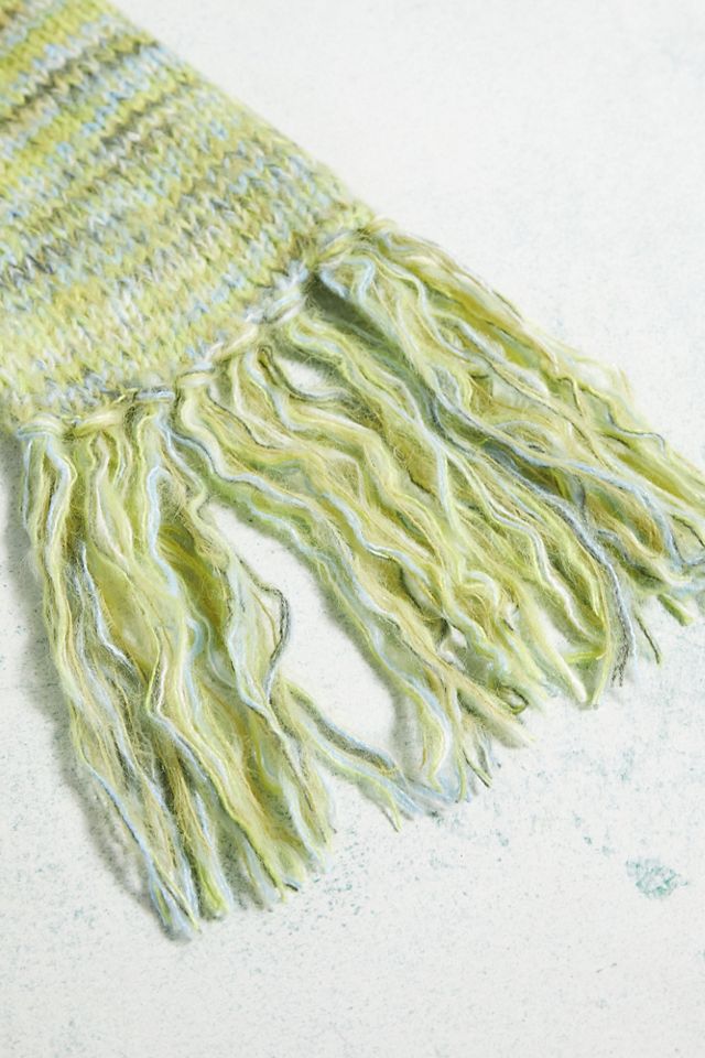 UO Tallie Fluffy Space-Dye Scarf  #4