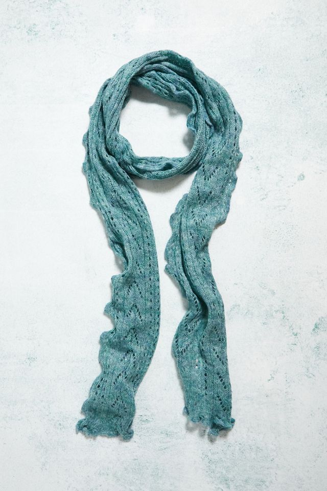UO Olga Overlock Knit Scarf  #1