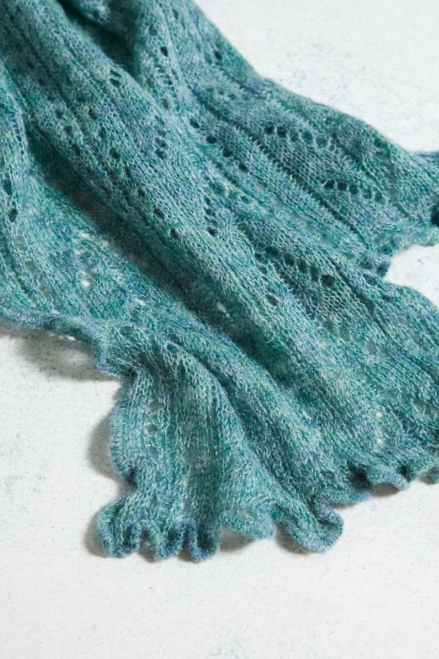 UO Olga Overlock Knit Scarf  #2