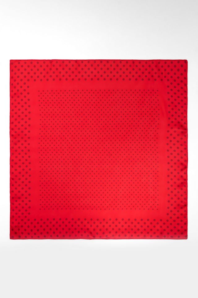 UO Seidiges Verformtes Polka Dot Kopftuch #2
