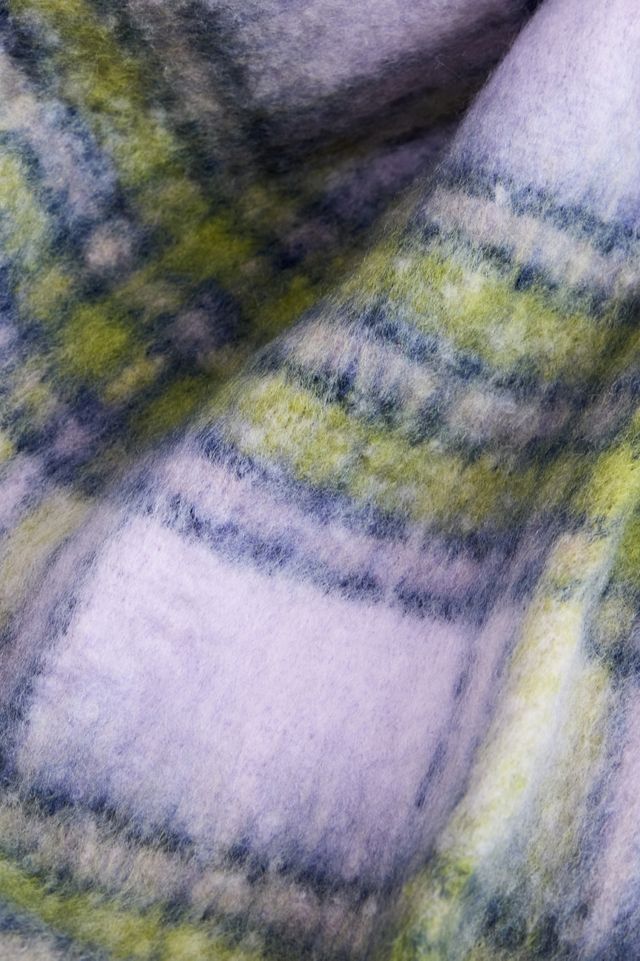 UO Plaid Blanket Scarf #3