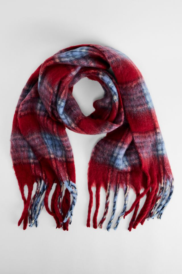 UO Plaid Blanket Scarf #1