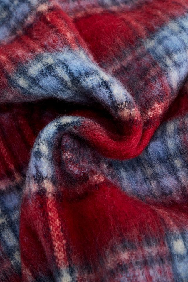 UO Plaid Blanket Scarf #2