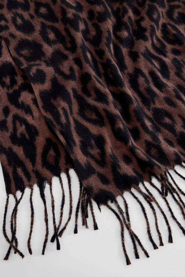 Bufanda Estampado de Leopardo Helena de UO #3