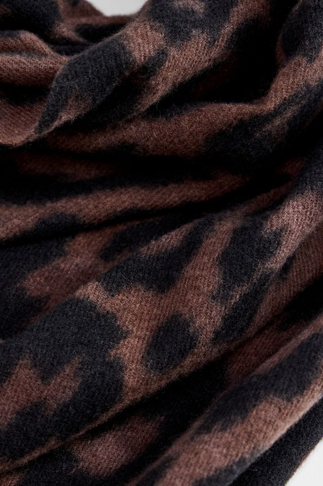 Bufanda Estampado de Leopardo Helena de UO #4