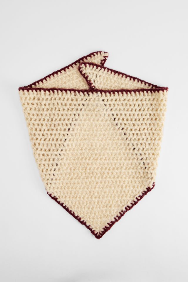 UO Triangle Open Knit Scarf #1
