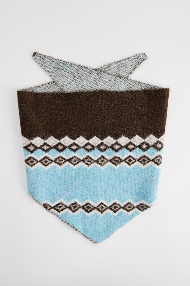 UO Fairisle Triangle Scarf