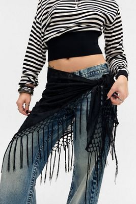UO Fringed Shawl