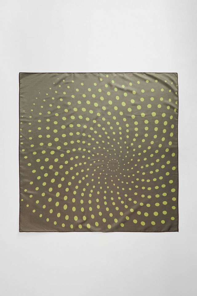 Sciarpa UO in Seta a Pois #2