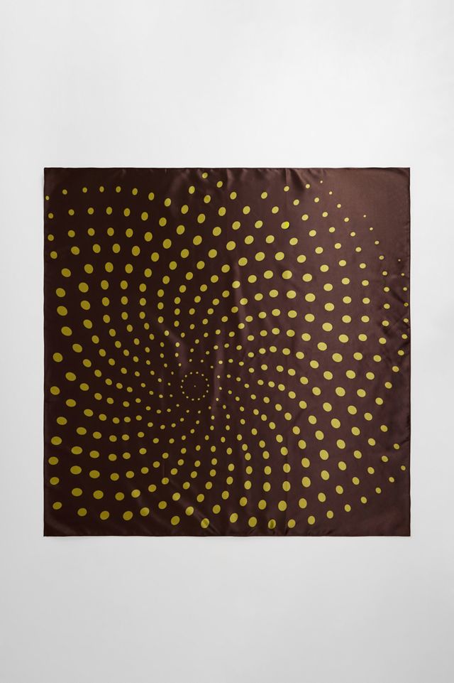 Sciarpa UO in Seta a Pois #1