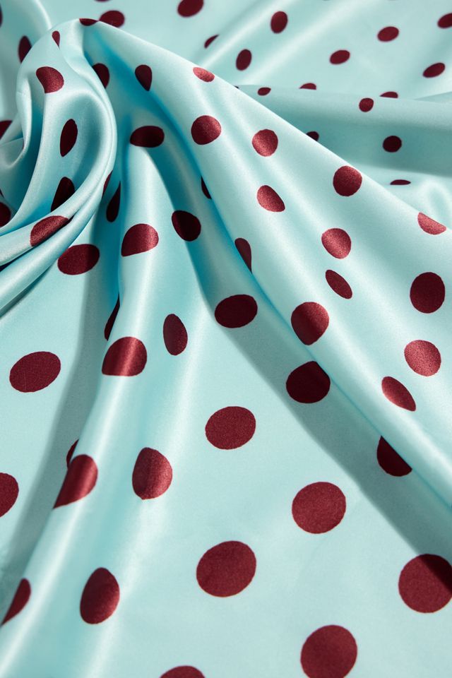 Sciarpa UO in Seta a Pois #4