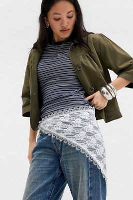 UO Lace Triangle Scarf