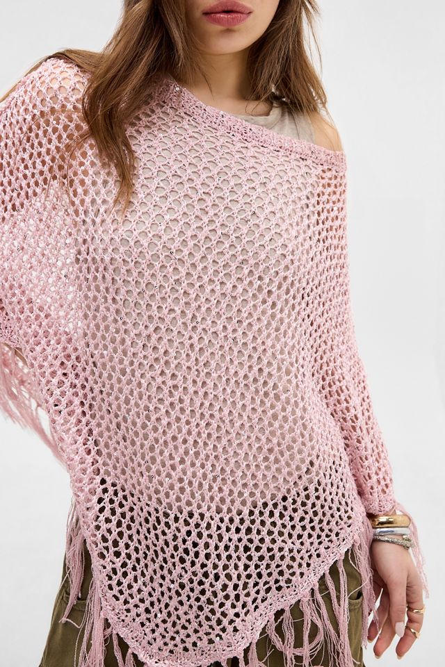 Poncho Scintillante UO Jamie #2