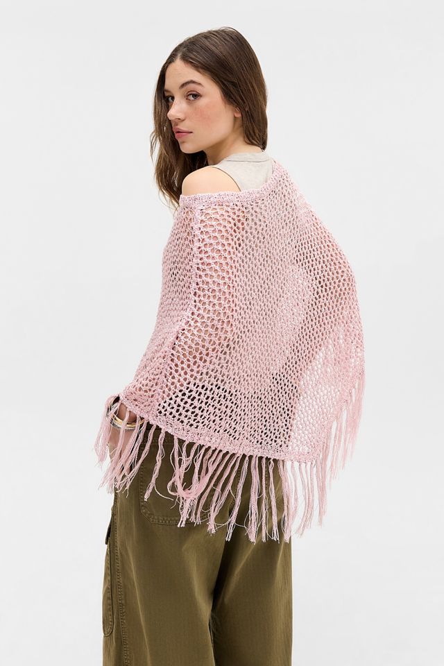 Poncho Scintillante UO Jamie #3