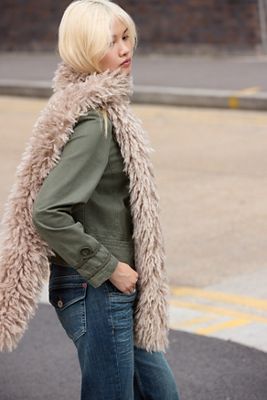 UO Sylvie Faux Fur Scarf
