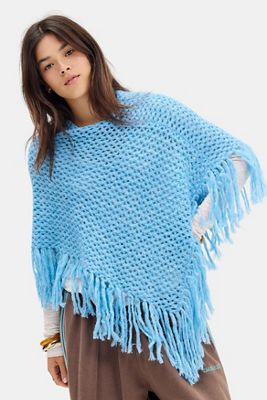 UO Jacquie Knit Poncho