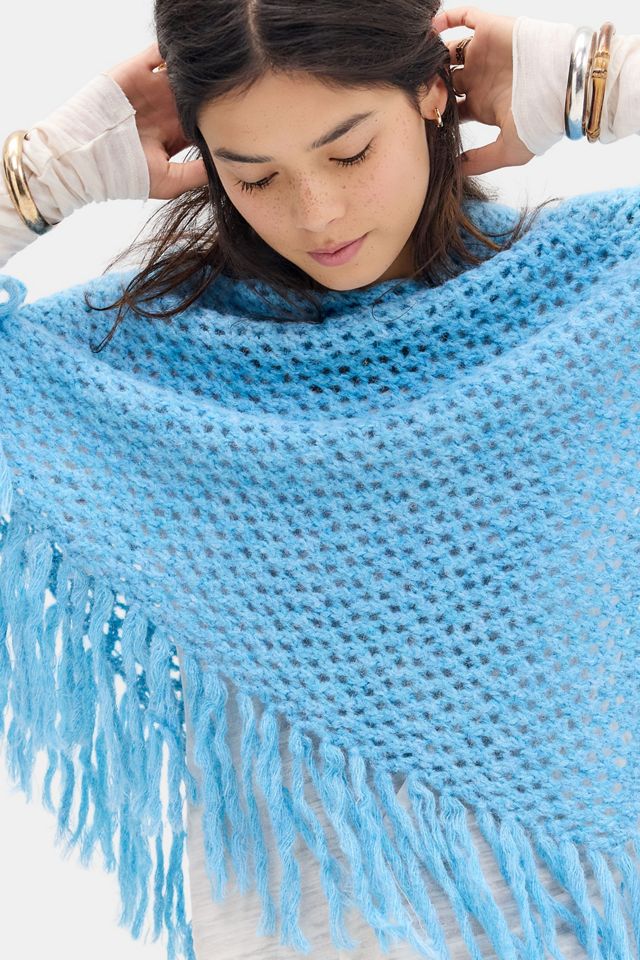 Poncho tricoté UO Jacquie #2