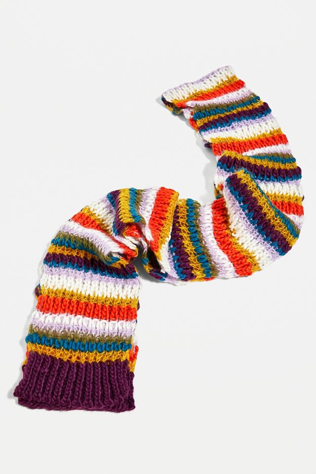 UO Striped Knit Scarf #1