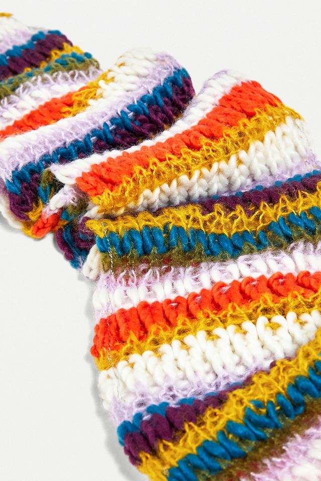 UO Striped Knit Scarf #4