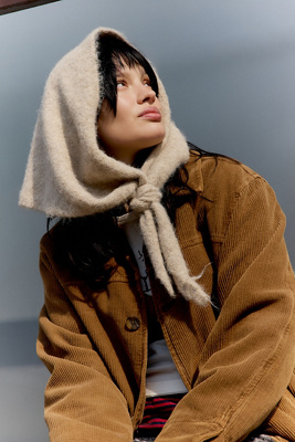 UO Cleo Triangle Scarf - Neutral at Urban Outfitters