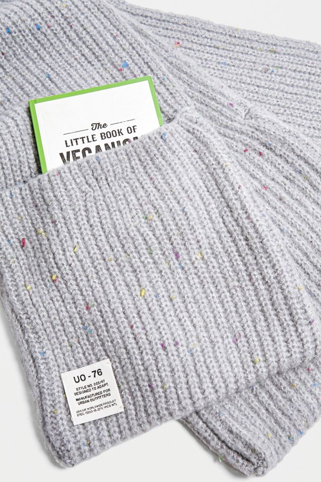 UO Knit Pocket Scarf #3
