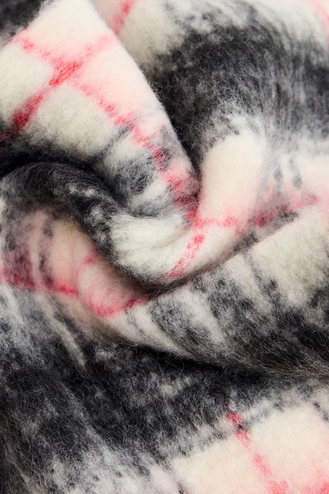 Sciarpa oversize spazzolata Damson Madder #3