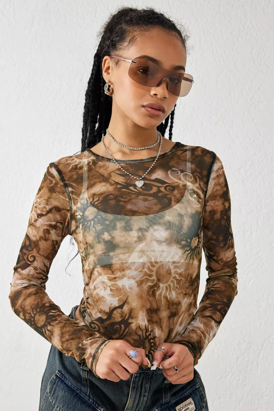 urbanoutfitters.com | Good Times Eyewear Millennial Shield Sunglasses