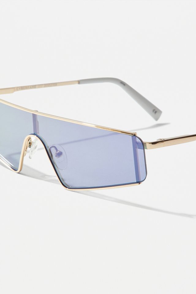 Le Specs Cyberframe Shield Sunglasses #3