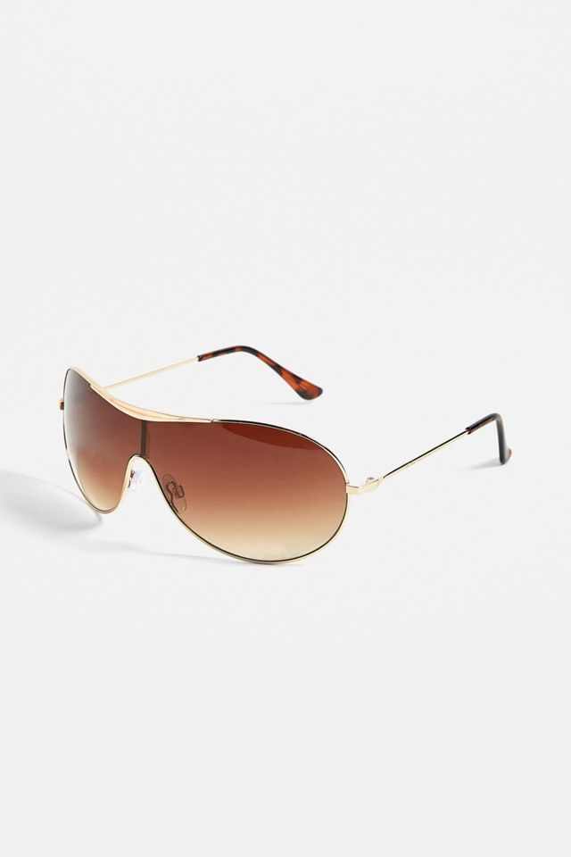 UO Emma Wrap Visor Sunglasses #3