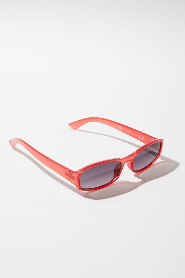 UO Josephine Skinny Oval Sunglasses  #3