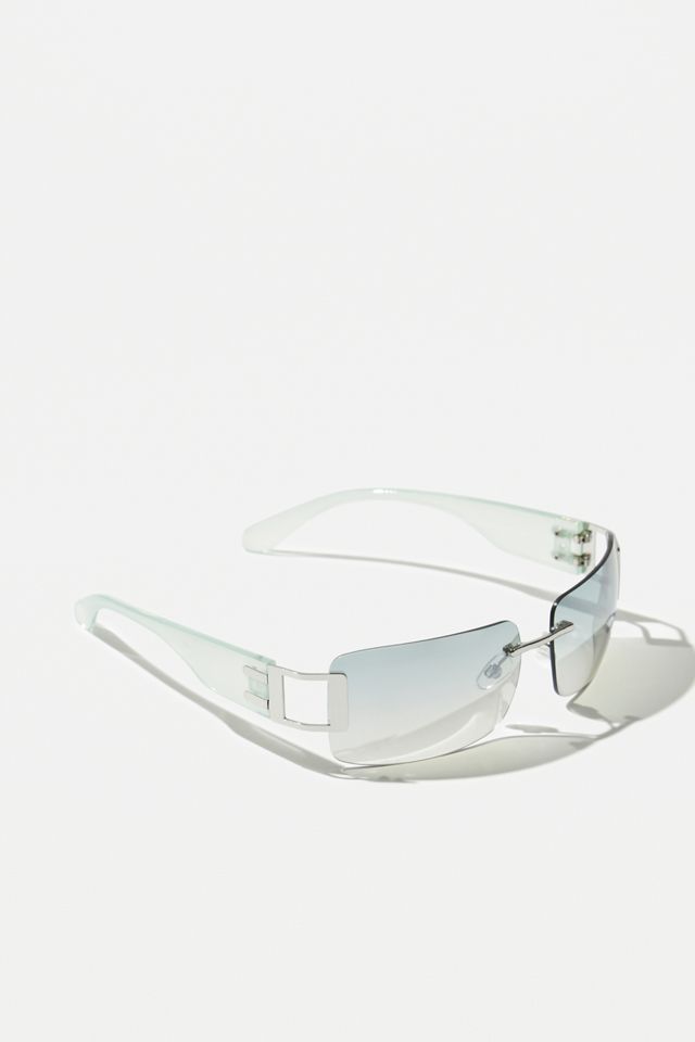 UO Maxine Y2K Rimless Sunglasses  #2