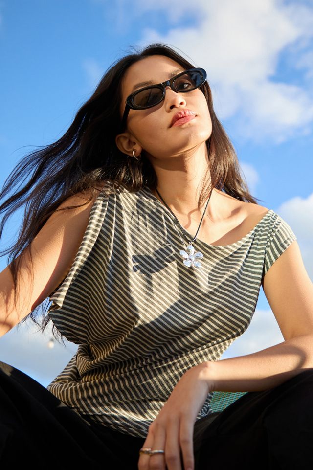 UO Indi Mini Ovals Sunglasses #4