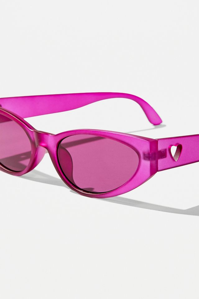 UO Heart Cut-Out Sunglasses #2