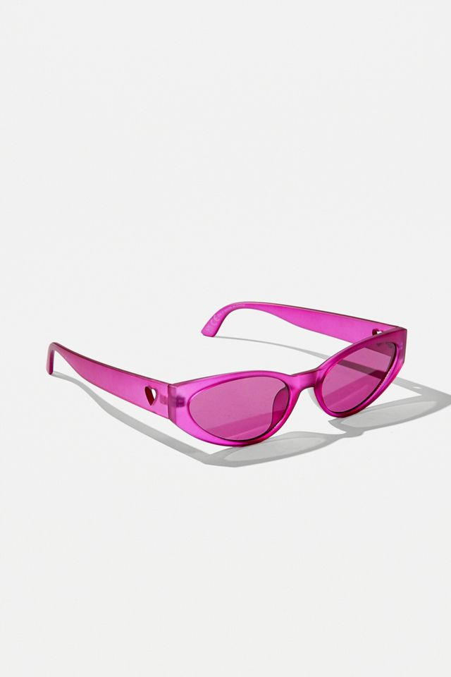 UO Heart Cut-Out Sunglasses #4