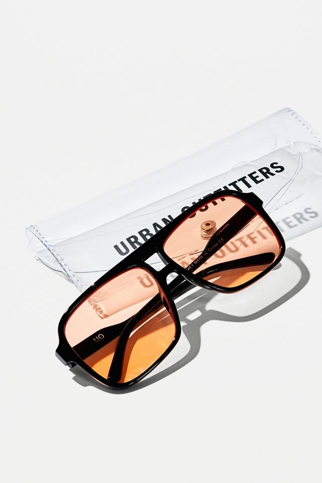 UO - Lunettes de soleil aviateur noires #2