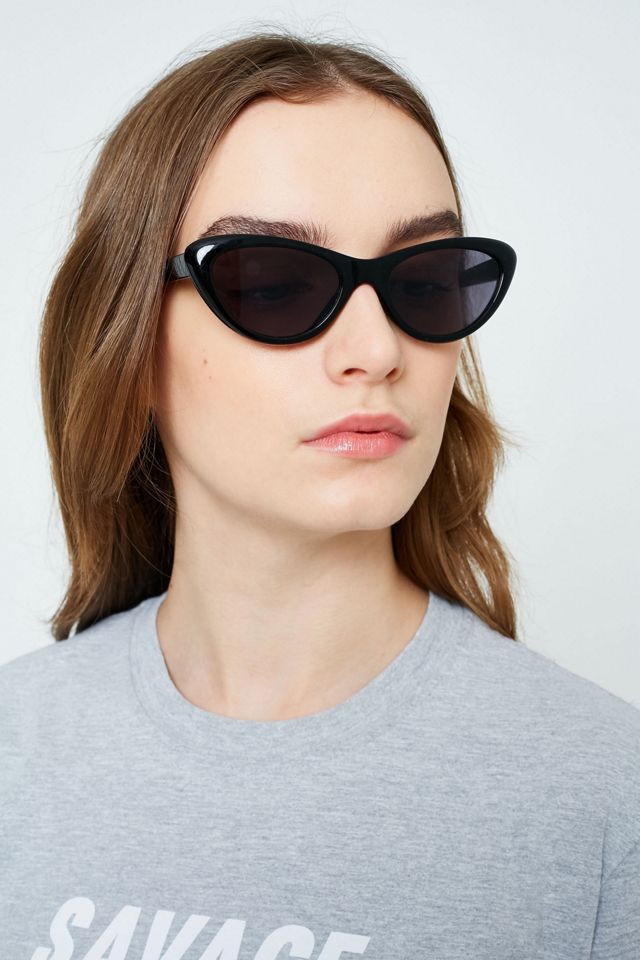 Lunettes de soleil rétro yeux de chat extrêmes #4