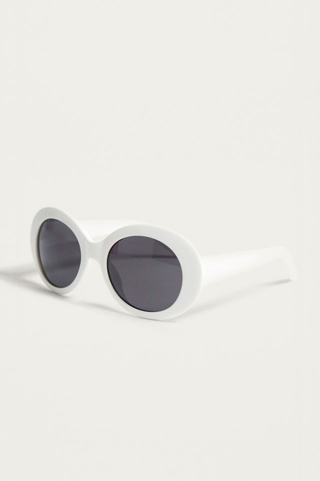 Lunettes de soleil ovales style années 90  #1