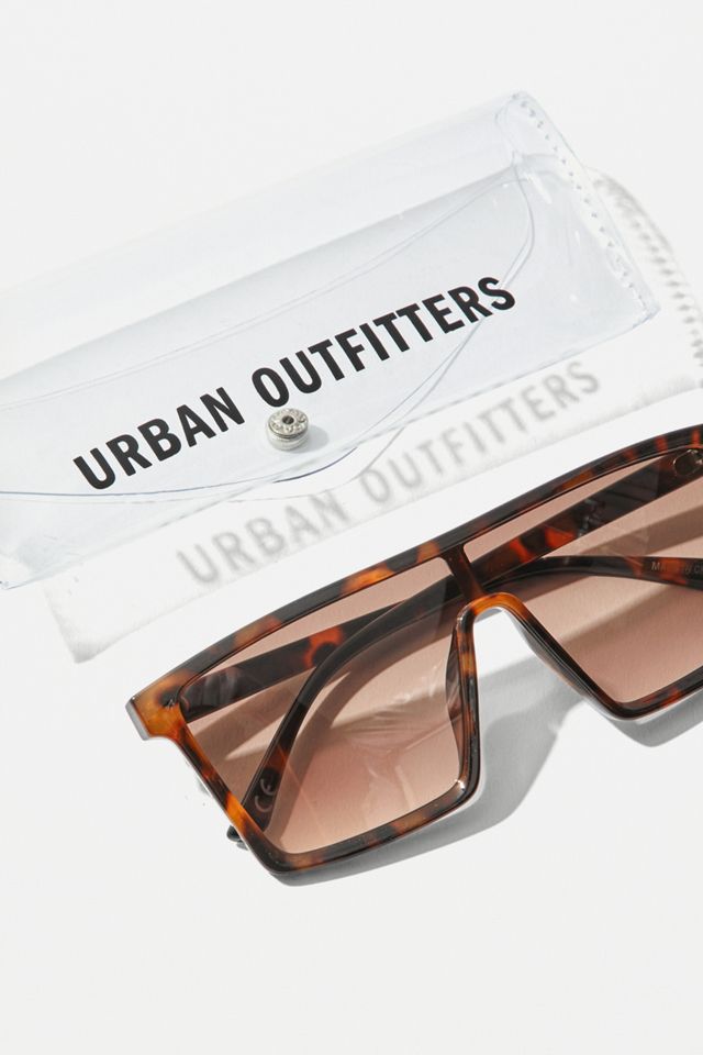 UO - Lunettes de soleil plates effet masque #2