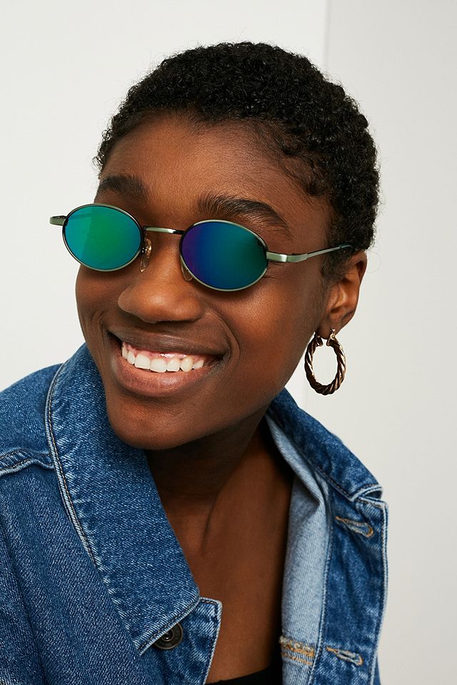 Hindsight Vintage Jones Reflective Sunglasses | Urban Outfitters UK