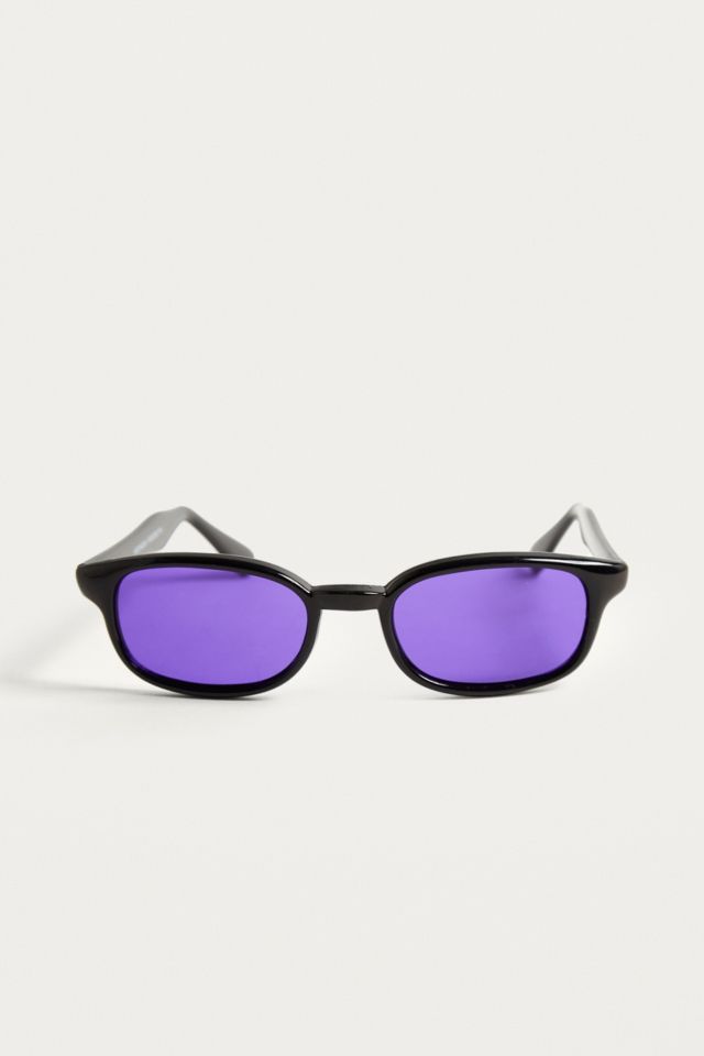 Hindsight Vintage Millers Black And Purple Sunglasses Urban Outfitters De 4799