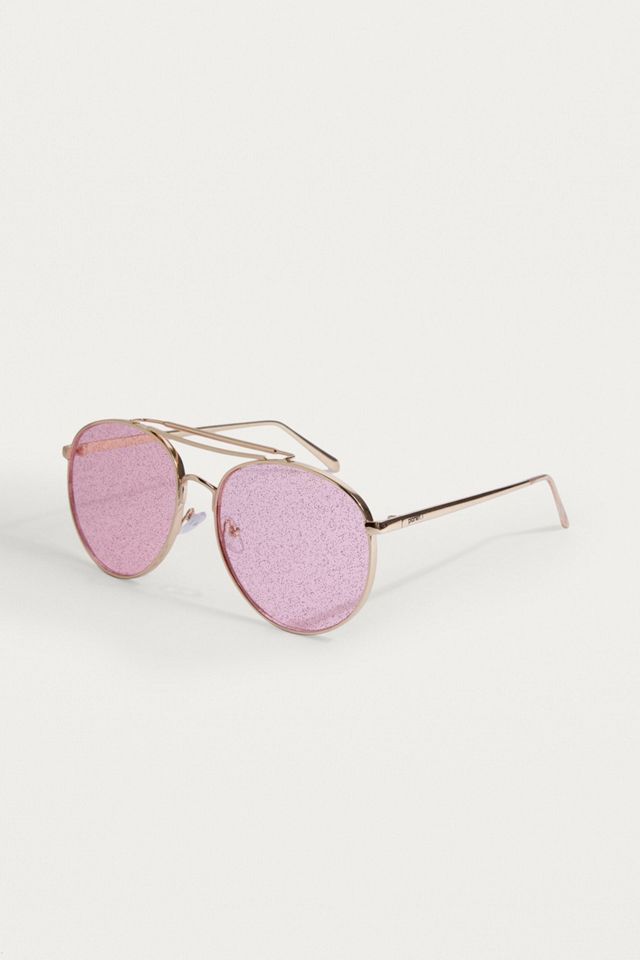 Planet i - Lunettes de soleil aviateur à paillettes Space Cowboy #2