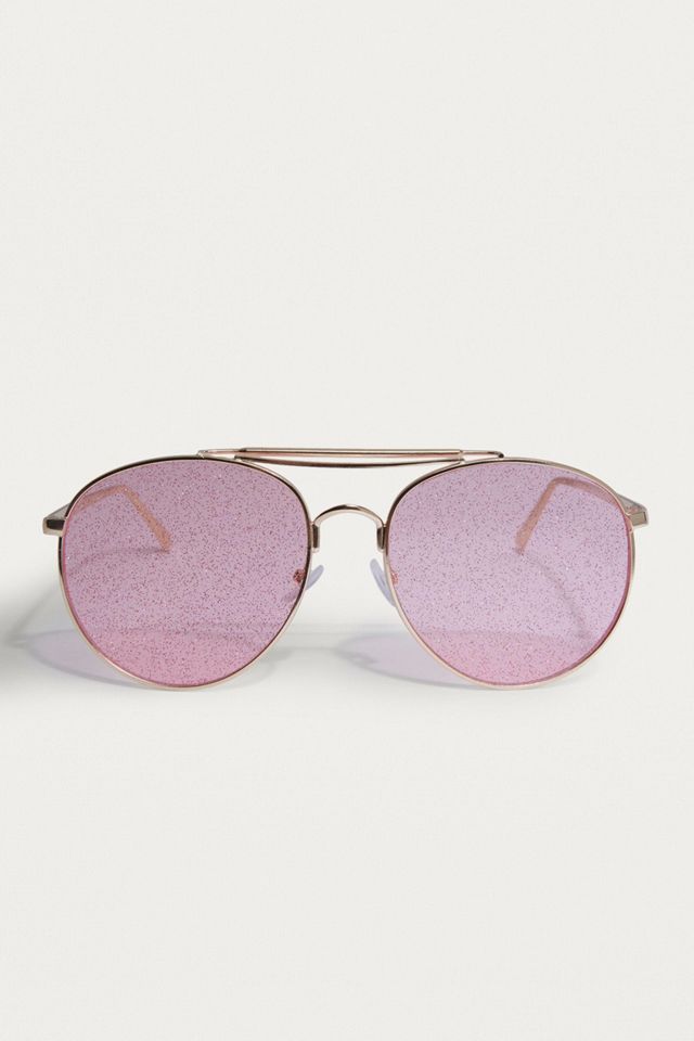Planet i - Lunettes de soleil aviateur à paillettes Space Cowboy #3