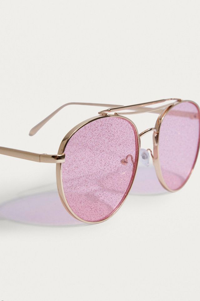 Planet i - Lunettes de soleil aviateur à paillettes Space Cowboy #4
