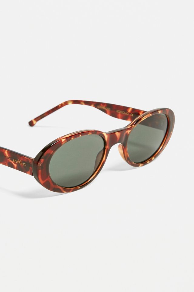 KOMONO Alina Oval Sunglasses #1