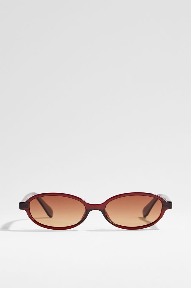 Lunettes de soleil Osei marron bordeaux Meller #1