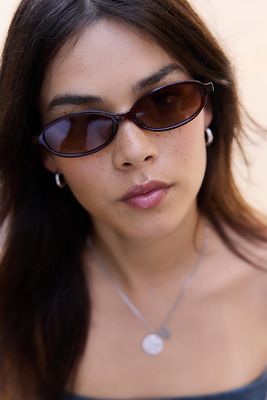 Lunettes de soleil Osei marron bordeaux Meller