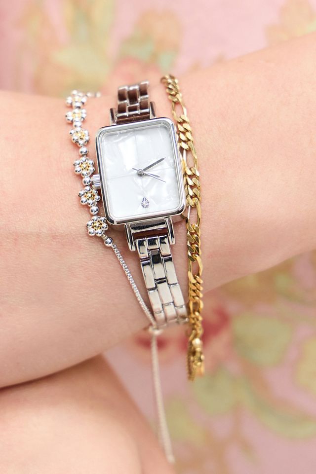 Classic Metal Rectangle Watch #1