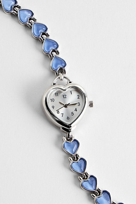 Baby Blue Heart Watch en taille: TAILLE UNIQUE - Silence + Noise - Modalova