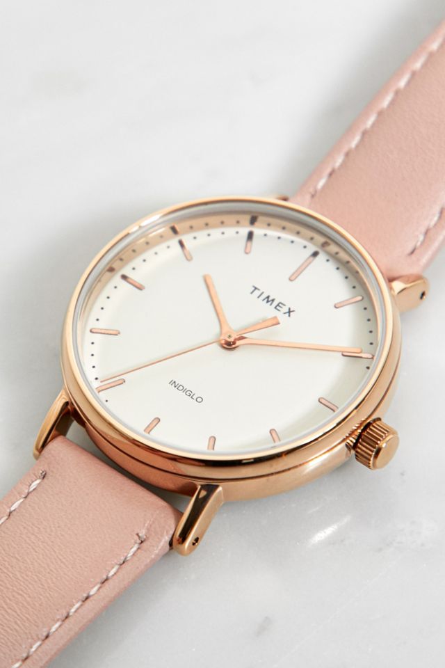 Timex fairfield hot sale rose gold