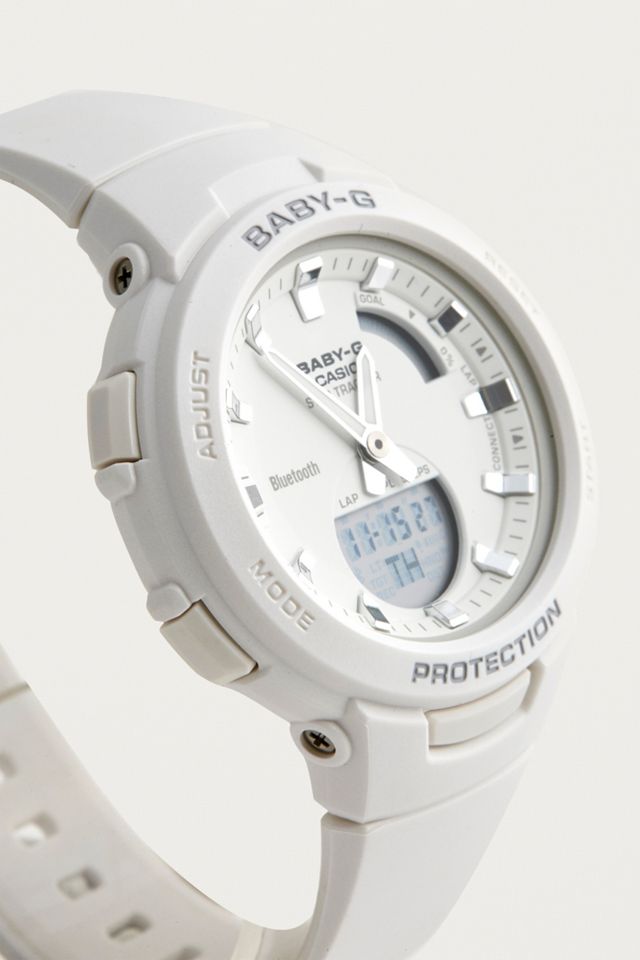 Casio Baby-G BSAB100 White Bluetooth Watch #1